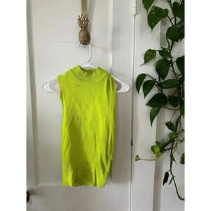 Zara Women’s size large fluorescent yellow tanktop